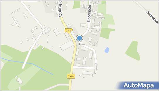 Trafostacja, DW 144, Dobropole - Trafostacja