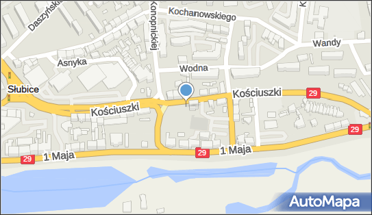 Trafostacja, Kościuszki 10, Słubice - Trafostacja