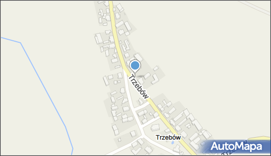 Trafostacja, DW 138, Trzebów - Trafostacja