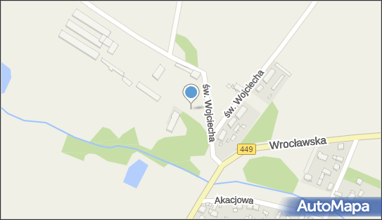 Trafostacja, św. Wojciecha, Rojów 63-500 - Trafostacja