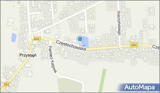 Trafostacja, Częstochowska494 8a, Przystajń 42-141 - Trafostacja