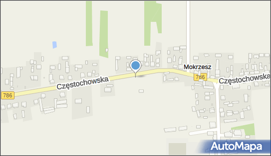 Trafostacja, Częstochowska786 110, Mokrzesz 42-244 - Trafostacja