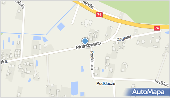 Trafostacja, Podklucze 28, Podklucze 97-420 - Trafostacja