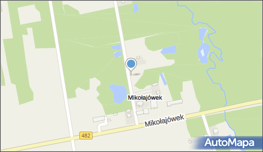 Trafostacja, Mikołajówek, Mikołajówek 98-100 - Trafostacja