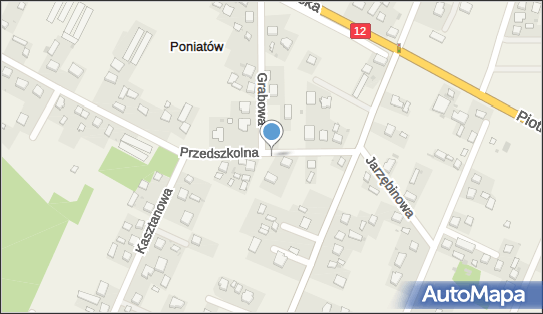 Trafostacja, Przedszkolna 5, Poniatów 97-330 - Trafostacja