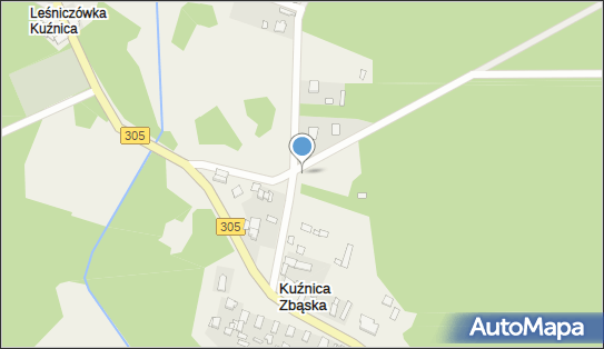 Trafostacja, Kuźnica Zbąska, Kuźnica Zbąska 64-308 - Trafostacja