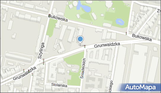 Trafostacja, 106 MST-584 Poznań, ul. Grunwaldzka 3, Poznań - Trafostacja