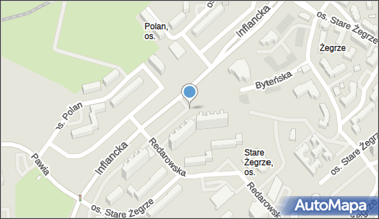 Trafostacja, 696 MST-1146 Poznań os. Stare Żegrze np. 76, Poznań - Trafostacja