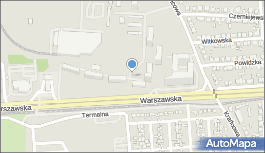 Trafostacja, 392 MST-410 Poznań, ul. Warszawska 93, Poznań - Trafostacja