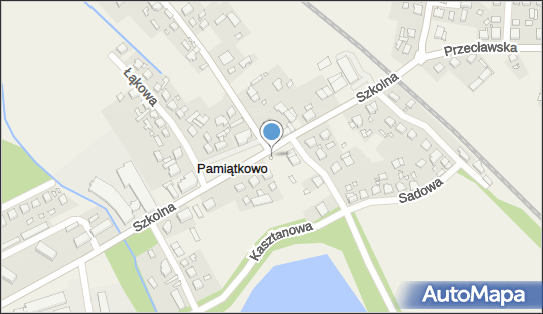 Trafostacja, 3015 MST-104 Pamiątkowo ul. Szkolna 14, Pamiątkowo - Trafostacja