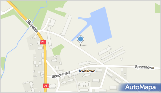 Trafostacja, Spacerowa, Kwakowo 76-251 - Trafostacja