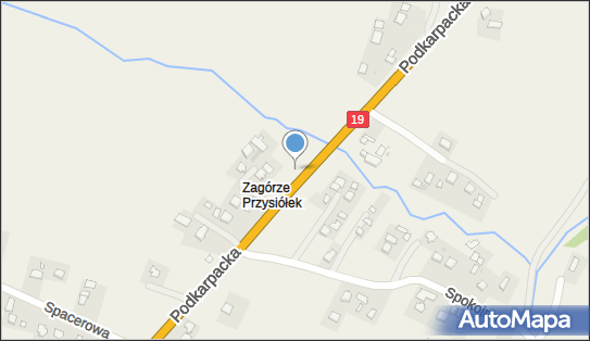 Trafostacja, PodkarpackaE37119, Iskrzynia 38-422 - Trafostacja