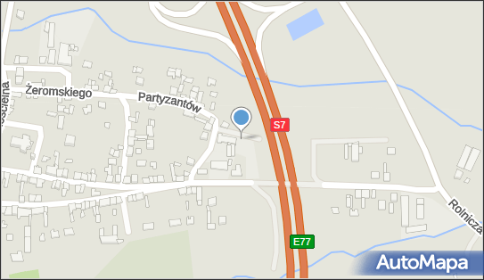 Trafostacja, Partyzantów 9a, Wodzisław 28-330 - Trafostacja