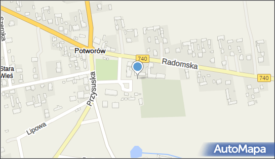 Trafostacja, Radomska740 2a, Potworów 26-414 - Trafostacja