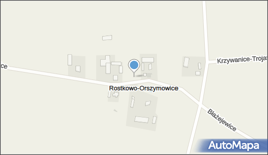 Trafostacja, Rostkowo-Orszymowice 4, Rostkowo-Orszymowice 09-440 - Trafostacja