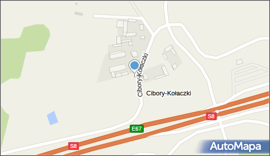 Trafostacja, Cibory-Kołaczki 2, Cibory-Kołaczki 16-075 - Trafostacja