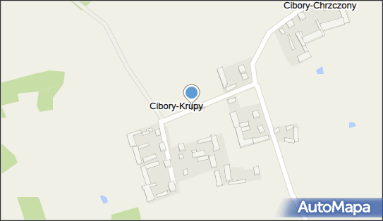 Trafostacja, Cibory-Krupy, Cibory-Krupy 16-075 - Trafostacja