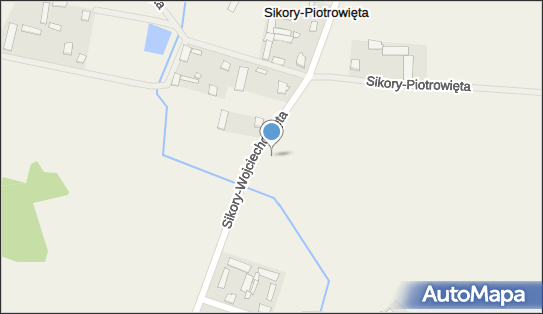 Trafostacja, Sikory-Piotrowięta 12, Sikory-Piotrowięta 18-204 - Trafostacja