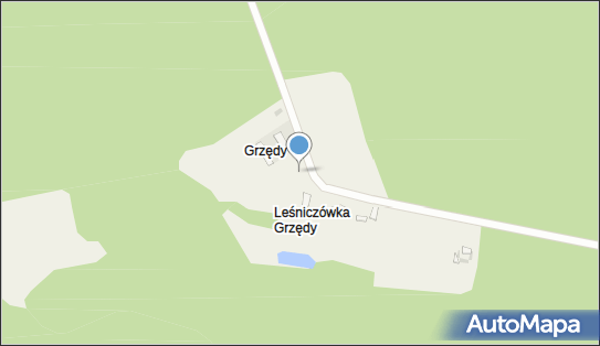 Trafostacja, Leśniczówka Grzędy - Trafostacja