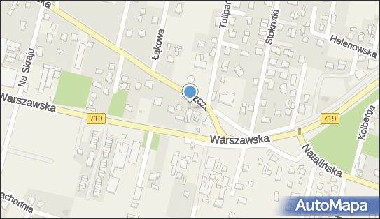 Trafostacja, DW 720, Pszczelińska, Otrębusy - Trafostacja