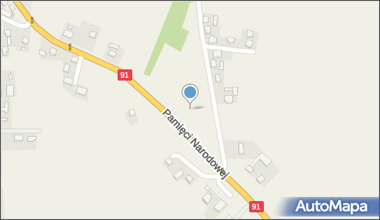 Trafostacja, DK E751, Miłobądz - Trafostacja