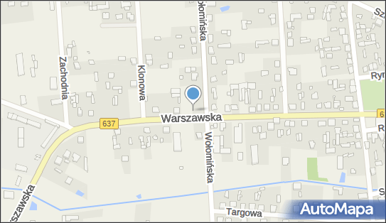 Trafostacja, DW 637, Warszawska, Stanisławów - Trafostacja
