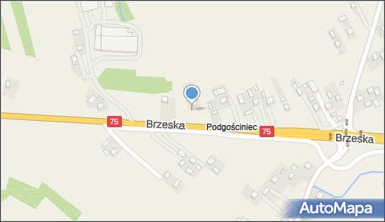 Trafostacja, DK E40475, Podgościniec - Trafostacja