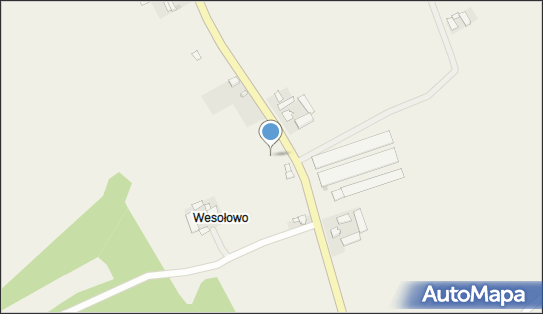 Trafostacja, DW 541, Ostaszewo - Trafostacja