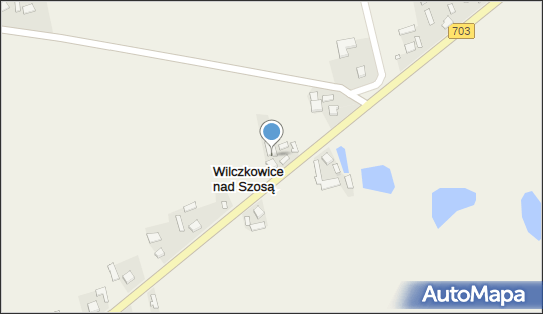 Trafostacja, DW 703, Wilczkowice (Nad Szosą) - Trafostacja