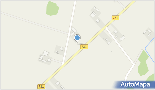 Trafostacja, DW 731, Michałów Dolny - Trafostacja