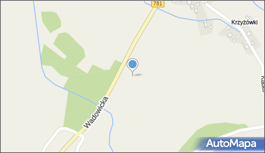 Trafostacja, DW 781, Wadowicka, Jankowice - Trafostacja