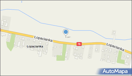 Trafostacja, DK 76, Łopacianka - Trafostacja