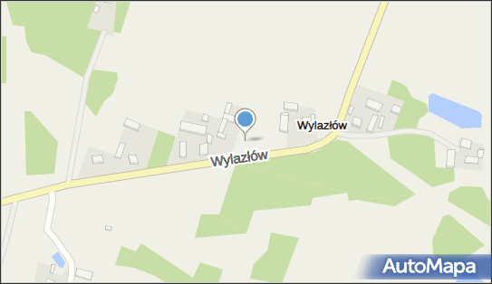 Trafostacja, DW 703, Wylazłów - Trafostacja