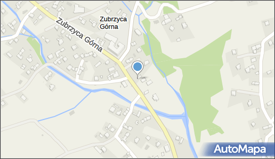 Trafostacja, DW 957, Zubrzyca Górna - Trafostacja
