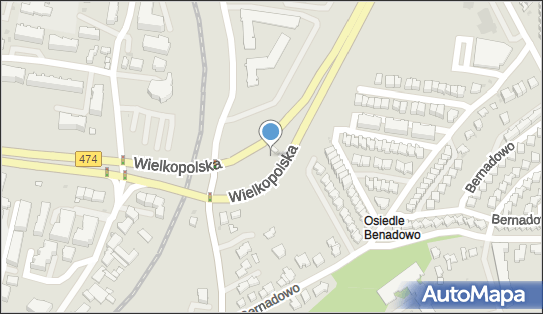 Trafostacja, DW 474, Wielkopolska, Gdynia - Trafostacja