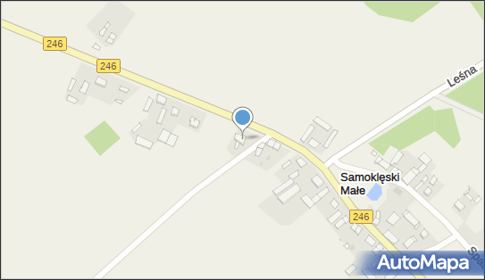 Trafostacja, 246, Samoklęski Małe - Trafostacja