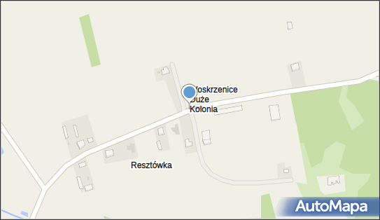 Trafostacja, Woskrzenice 8, Kolonia Woskrzenice Duże - Trafostacja