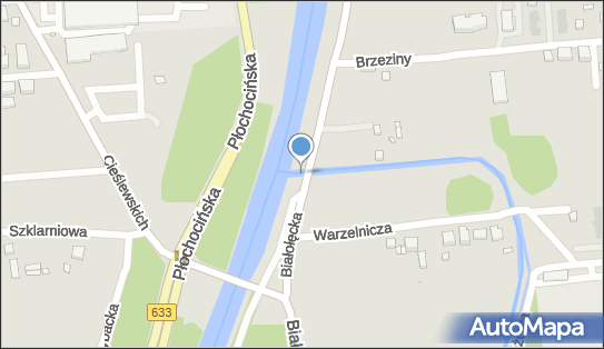 kan. Bródnowski- kan. Żerański, Białołęcka, Warszawa 03-251, 03-253 - Ujście
