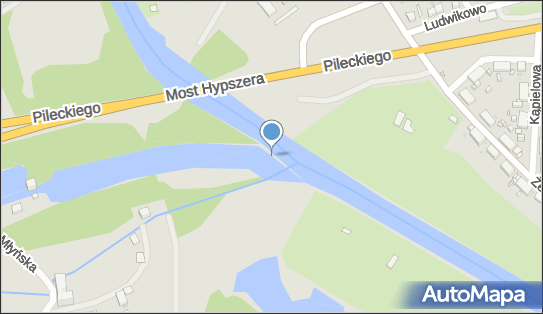 Ujście Kanału Bydgoskiego do rz. Brda, Pileckiego Witolda, rtm. 85-514 - Ujście