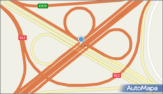 Węzeł 10/39 Lublin Sławinek, S12, S17, S19, DW874, E372 - Węzeł drogowy
