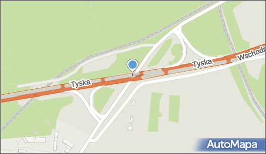 Węzeł 17 Mysłowice Kosztowy, TyskaS1E75, Lędziny - Węzeł drogowy