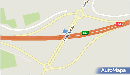 Węzeł 19 Suwałki Północ, S61, E67, Suwałki - Węzeł drogowy