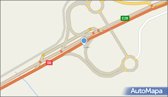 Węzeł 29 Karwice, S6, DK37, E28, Karwice - Węzeł drogowy