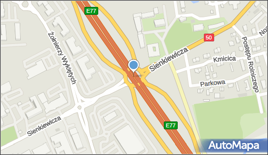 Węzeł 49 Ciechanów, Sienkiewicza Henryka50, Płońsk 09-100 - Węzeł drogowy