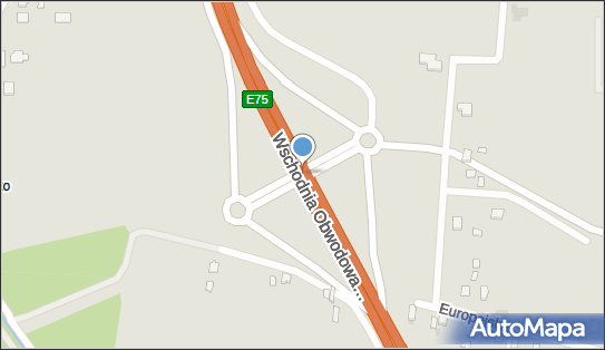 Węzeł 5 Dąbrowa Górnicza Ząbkowice, św. Jana Pawła II 42-520 - Węzeł drogowy