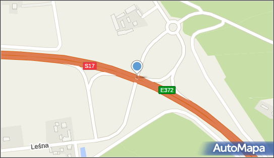 Węzeł Garwolin Południe - Zjazd nr 10, S17, E372, Sulbiny - Węzeł drogowy