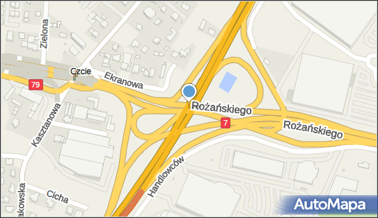 Węzeł R18 Modlniczka, S52 x DK7 x DK79 x DK94, Modlniczka 32-085 - Węzeł drogowy