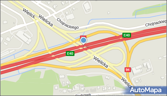 Węzeł R8 Kraków Wieliczka, A4 x DK94, Wielicka, Kraków 30-663 - Węzeł drogowy