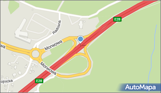 Węzeł Szczecin Podjuchy - Zjazd nr 20, A6, S3, E28, E65, Szczecin - Węzeł drogowy