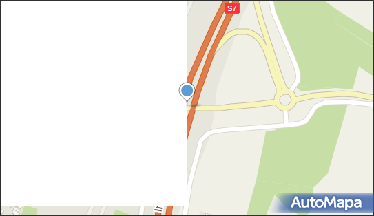 Węzeł Szydłowiec Centrum - Zjazd nr 86, S7, DW727, DW735, E77 - Węzeł drogowy